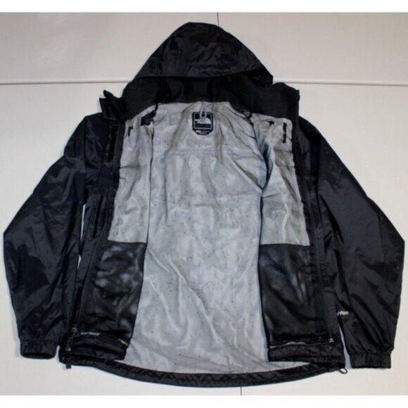 Womens The North Face ASOP Resolve Full Zip Black Hyvent Shell Hood Jacket Small - Picture 8 of 13